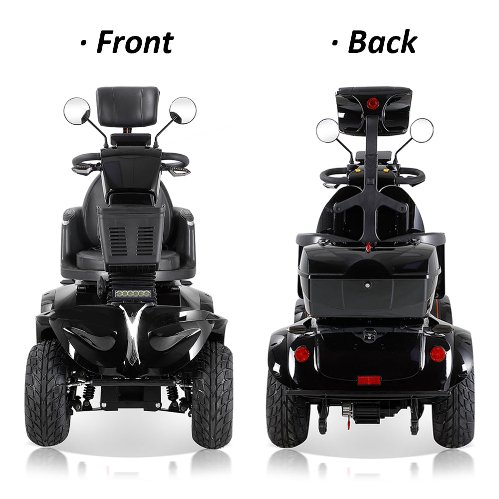 Eeeza DJD2D Foldable Electric Mobility Scooter, 1000W 60V 20Ah