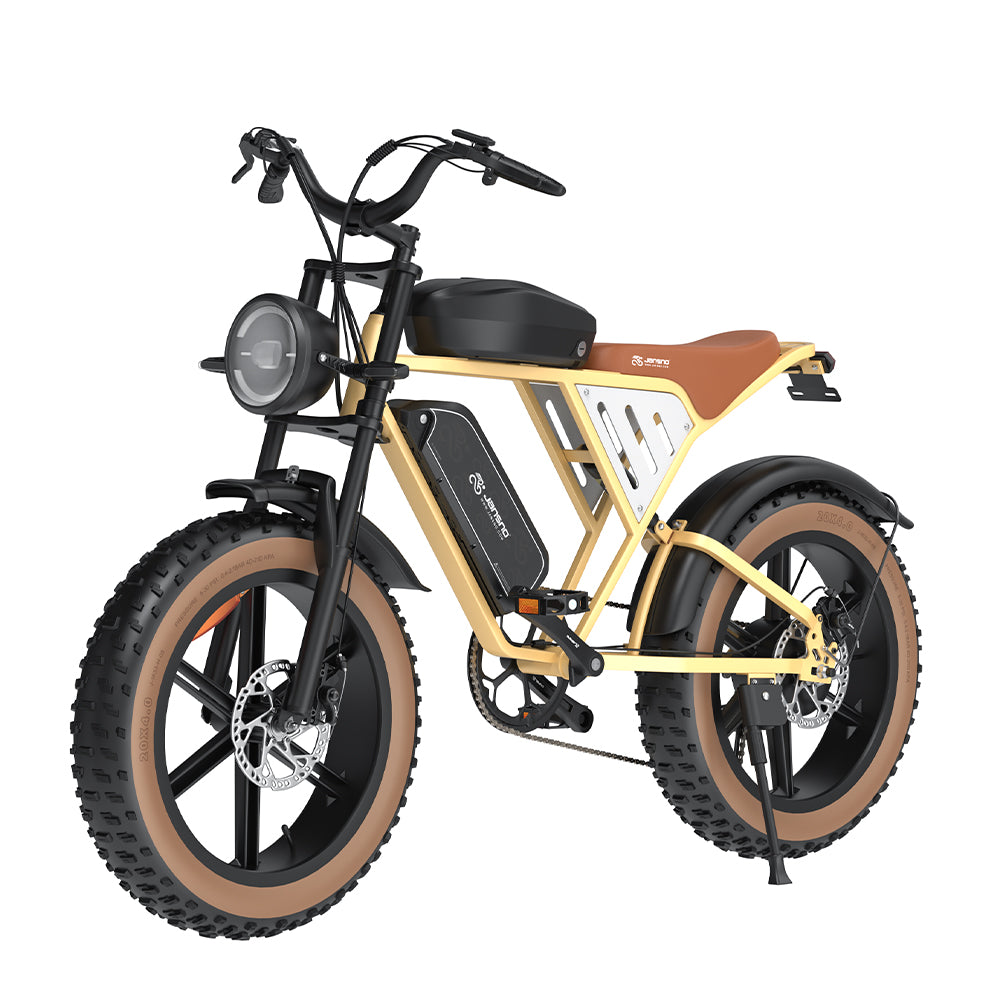 JANSNO High-Carbon Steel Electric Bicycle With 750W Brushless DC Motor