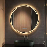Anti-fog LED Bathroom Mirror Backlit HD Vanity Mirror Shatterproof
