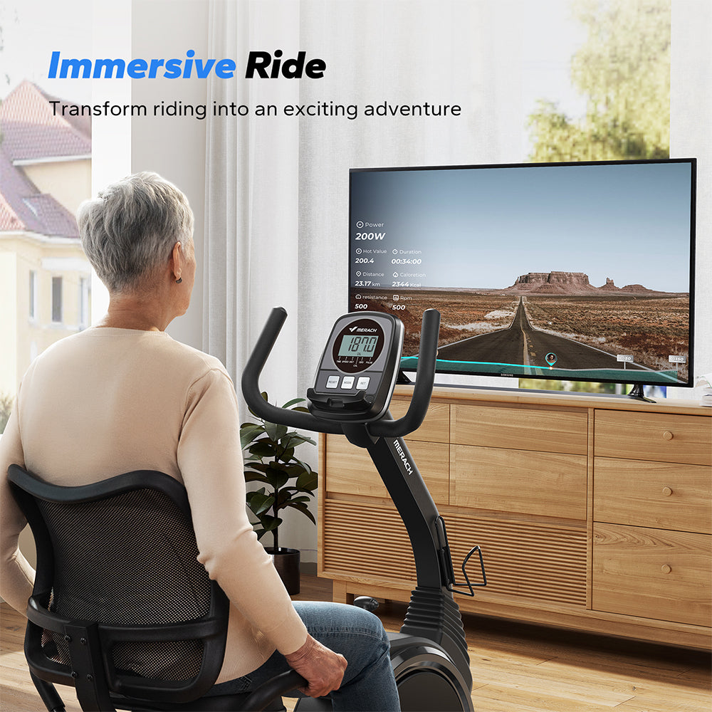 MERACH Recumbent Exercise Bike