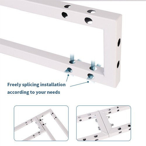 Flexible DIY Wedding Background Stand Wedding Canopy Solid Metal Drape Backdrop