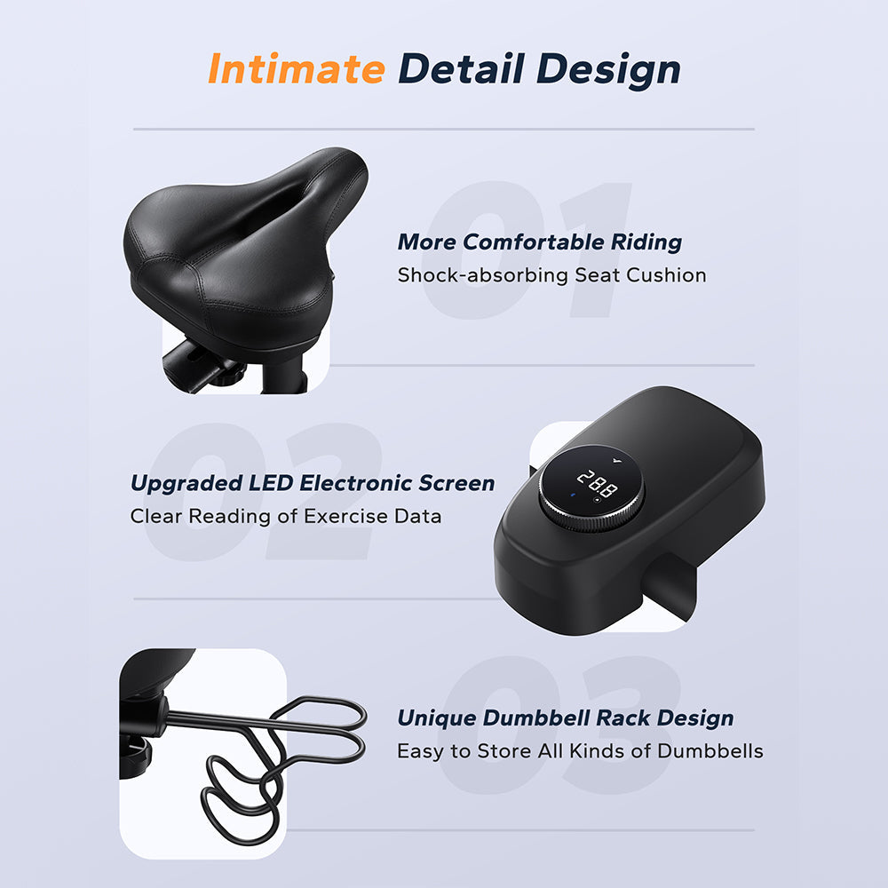 MERACH Exercise Bike Stationary Bikes