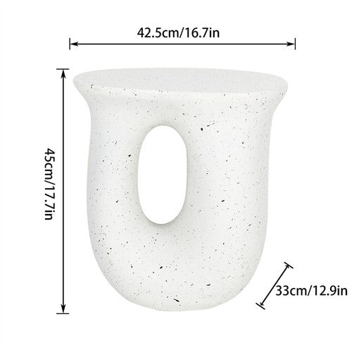 U-shaped Geometric Side End Table Coffee Table Stylish Nightstand