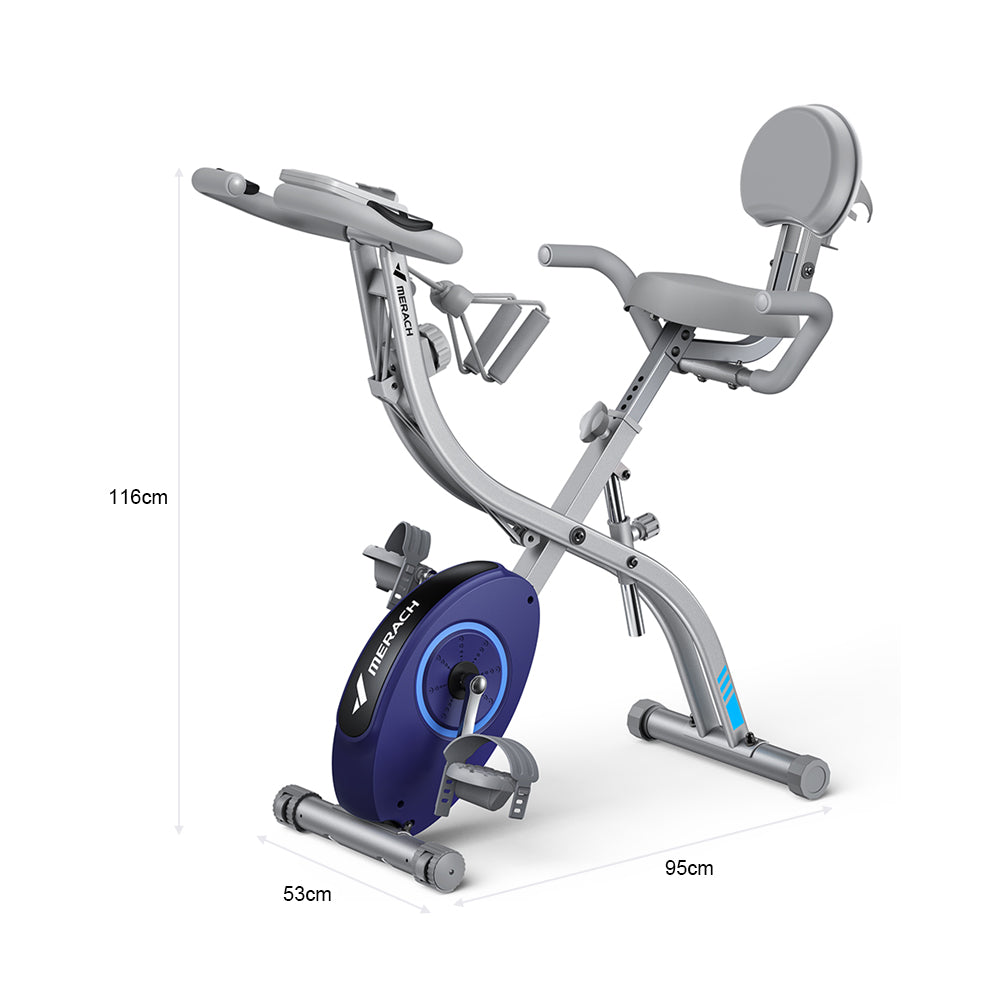 MERACH Foldable 4 in 1 Exercise Bike