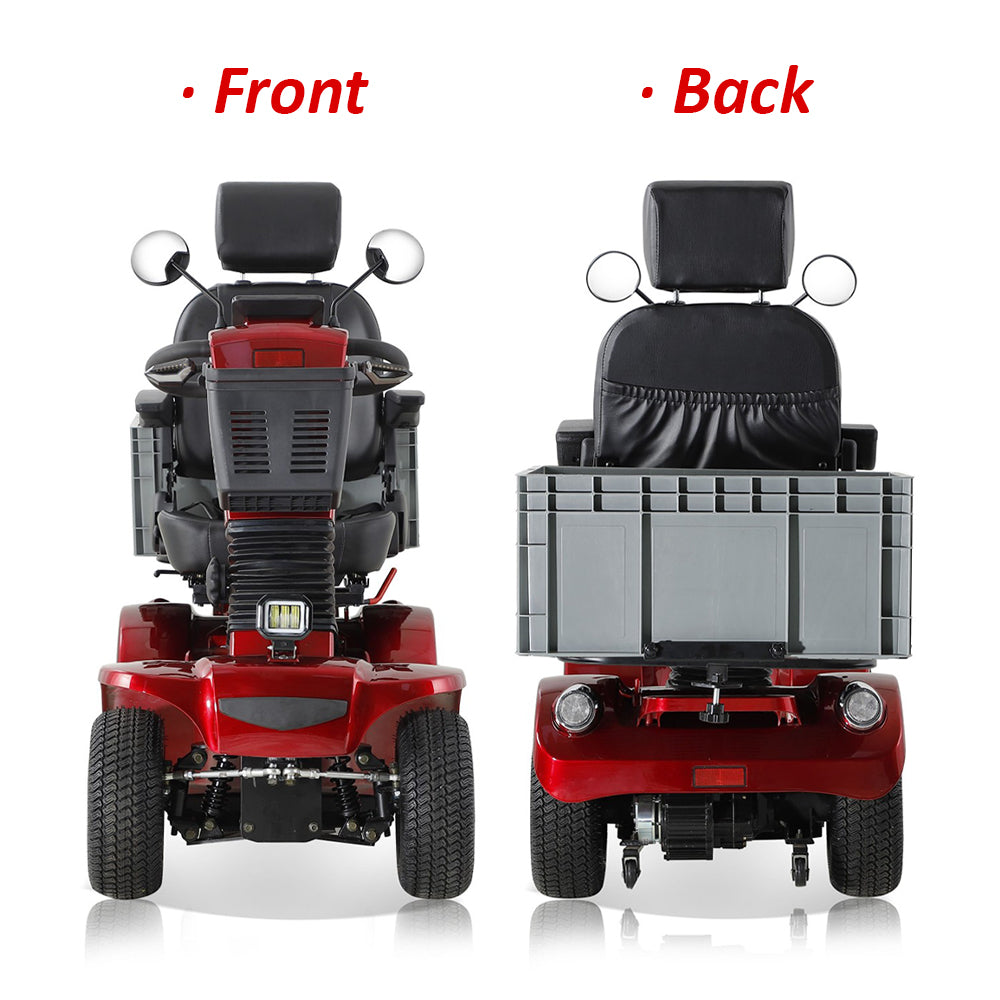 Eeeza BSHC Adjustable Electric Mobility Scooter, 500W 48V 20Ah
