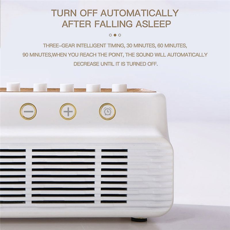 Sleep Bluetooth Speaker White Noise Machine Timed 8 Music Box Improve Sleep for Christmas Gifts