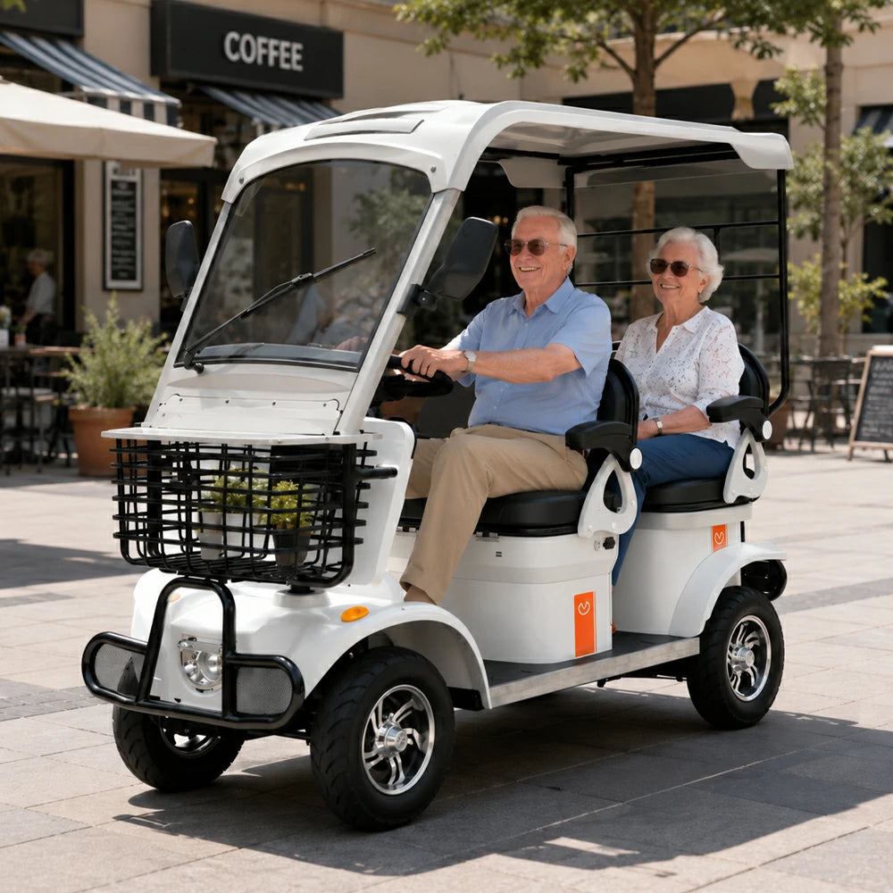 Eeeza E60 Electric Mobility Scooter with Long-Range, 650W 60V 20Ah