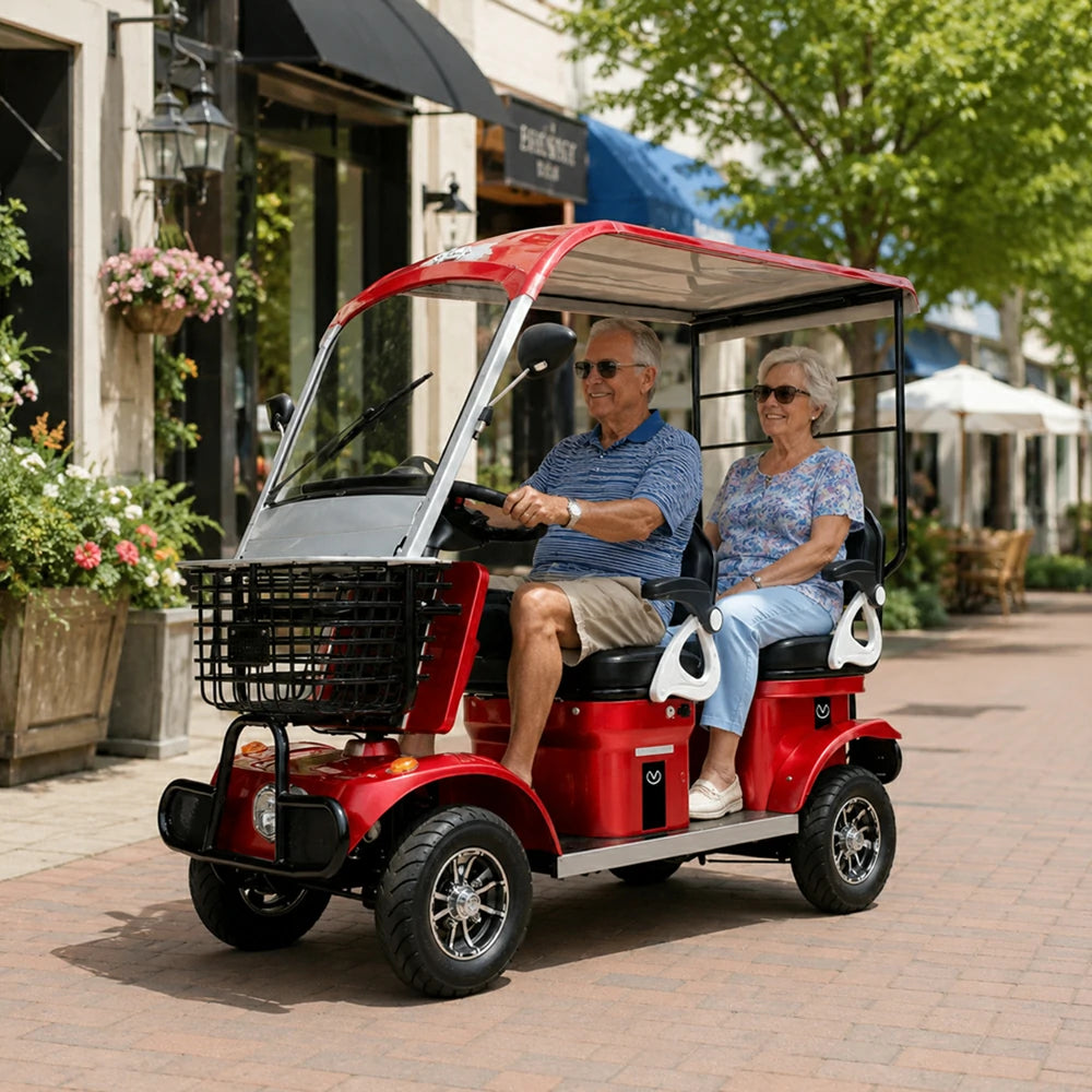 Eeeza E60 Electric Mobility Scooter with Long-Range, 1000W 60V 20Ah