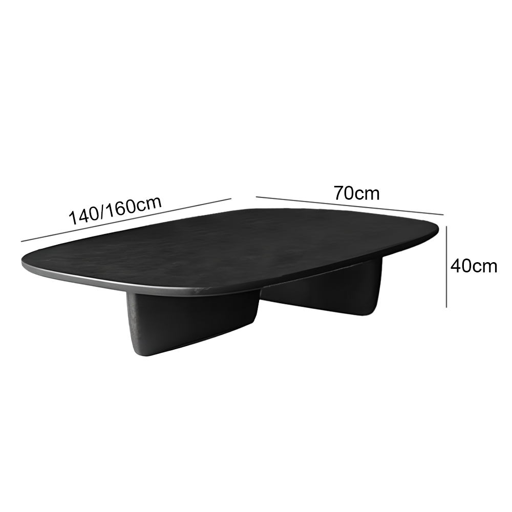Eeeza Vintage Coffee Table for Living Room, Solid Wood