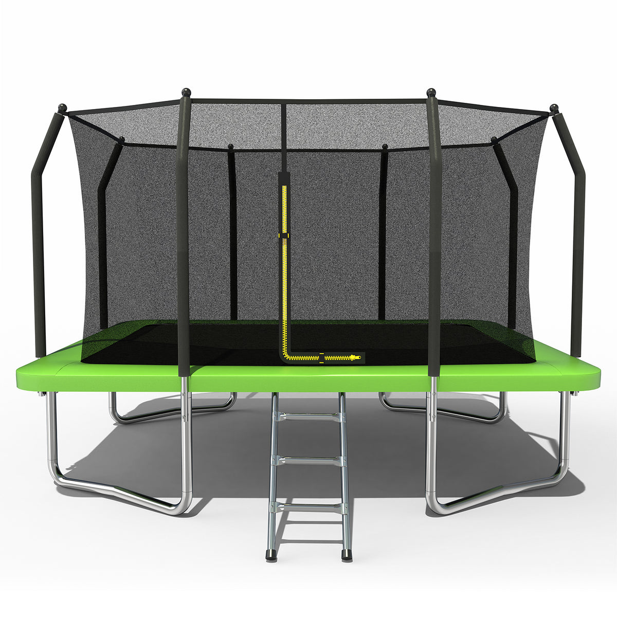Eeeza Outdoor Trampoline, Rectangular, 100kg Capacity, 9*12 Ft
