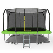 Eeeza Outdoor Trampoline, Rectangular, 100kg Capacity, 9*12 Ft