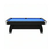 Billiard Table with Accessories, Ball Return, Blue Velvet Cloth, 7Ft