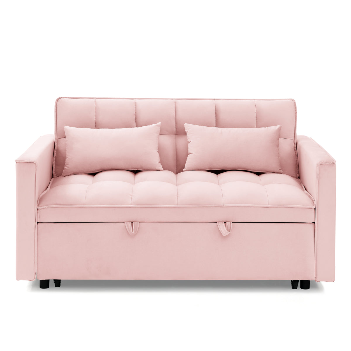 Eeeza Modern and Multi-functional Foldable Sofa Bed, 2-seater, Velvet
