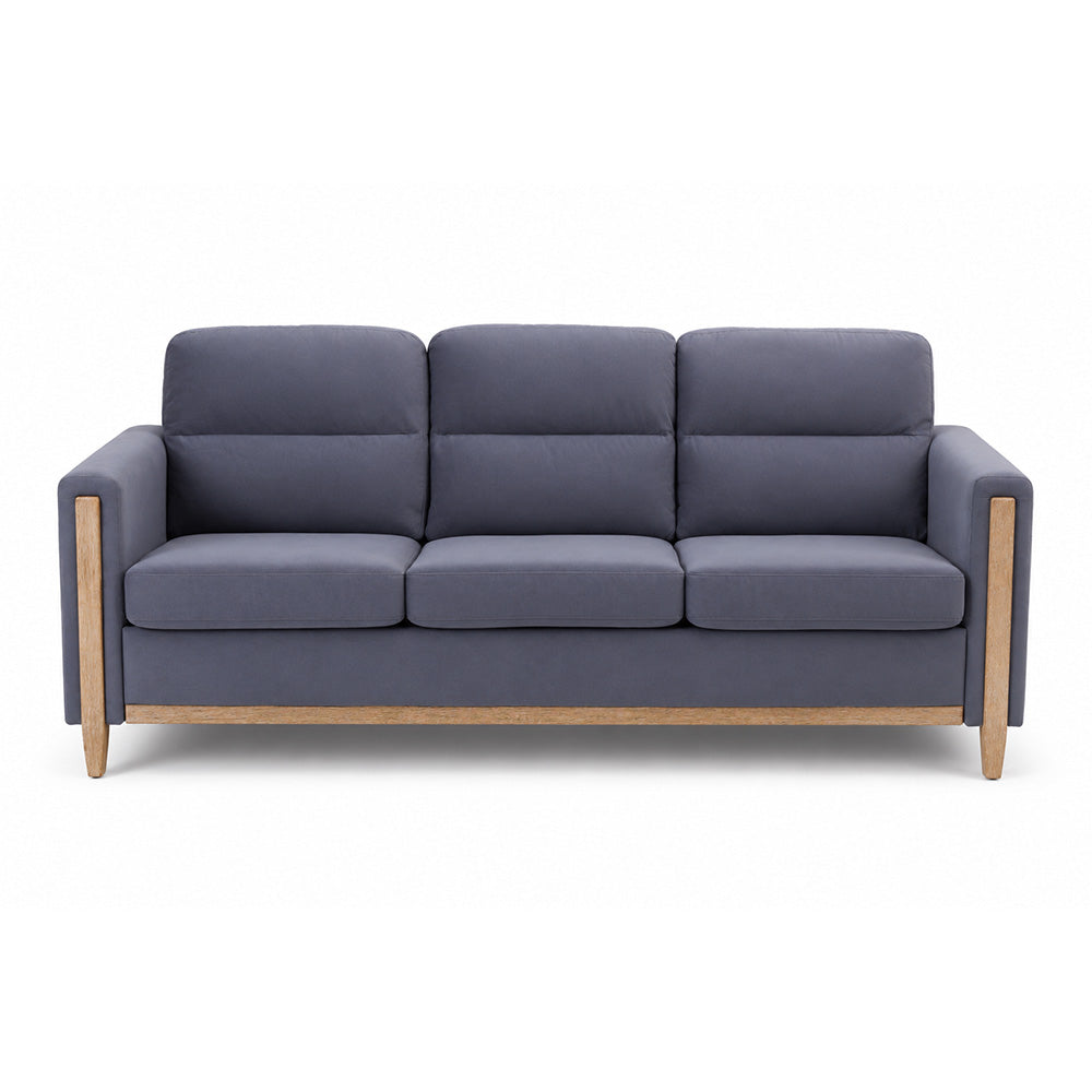 Chalantevo Modern Fabric Sofa, Upholstered, 3-Seater, 202cm Width