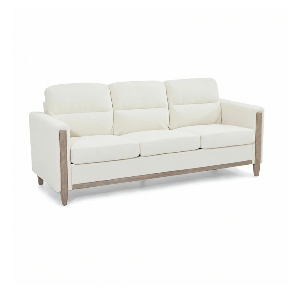 Chalantevo Modern Fabric Sofa, Upholstered, 3-Seater, 202cm Width
