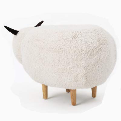 Modern Multifunctional Padded Animal Storage Foot Rest Stool