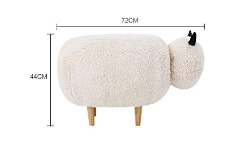 Modern Multifunctional Padded Animal Storage Foot Rest Stool