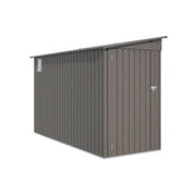 Eeeza Metal Tool House for Garden, 4*9 Ft, Gray