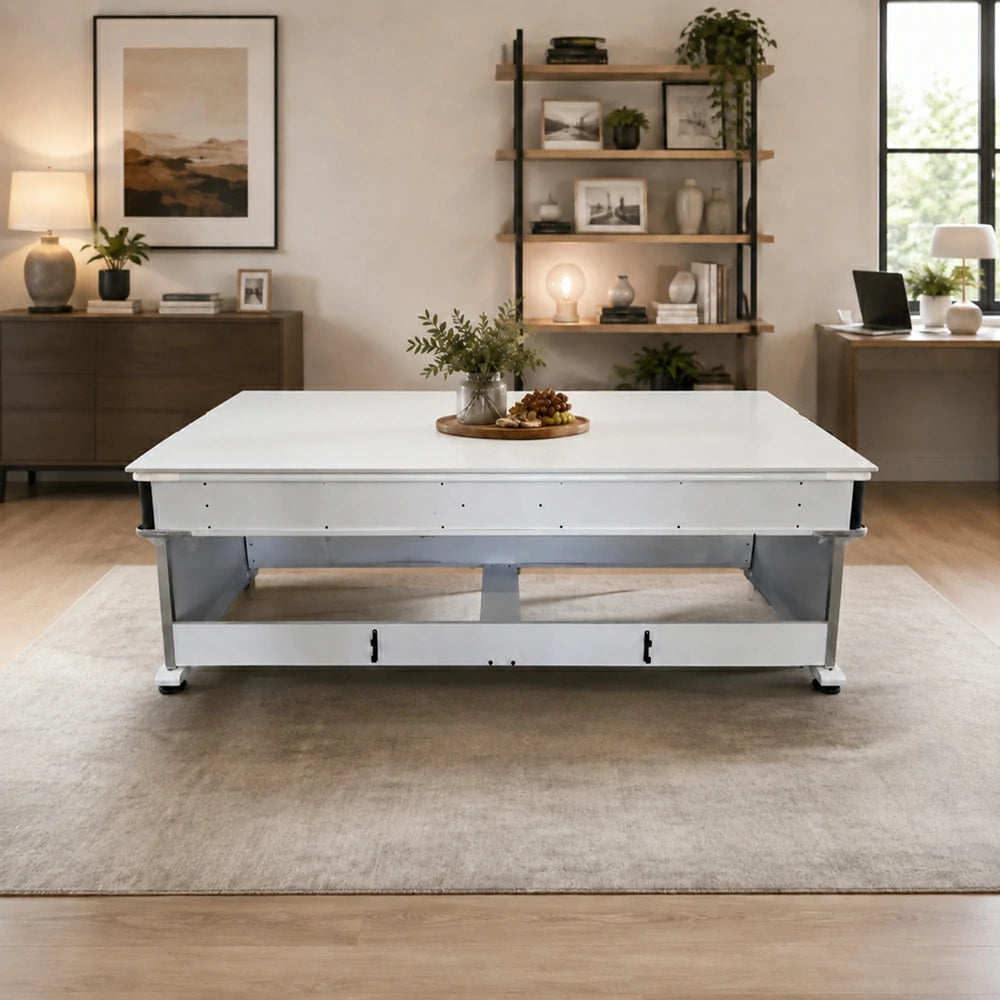 Eeeza 4 In 1 Multi-functional Game Table with Accessories, MDF, 7ft