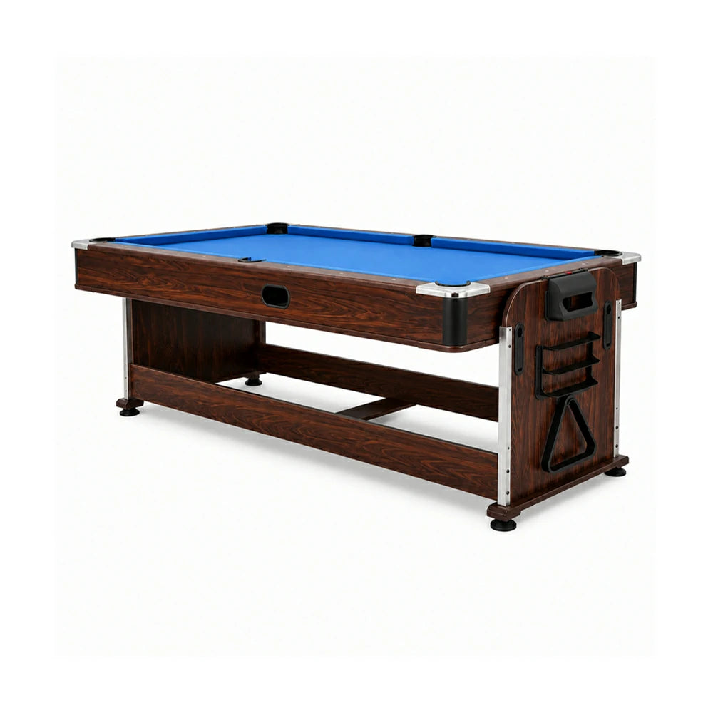 Eeeza 4 In 1 Multi-functional Game Table with Accessories, MDF, 7ft