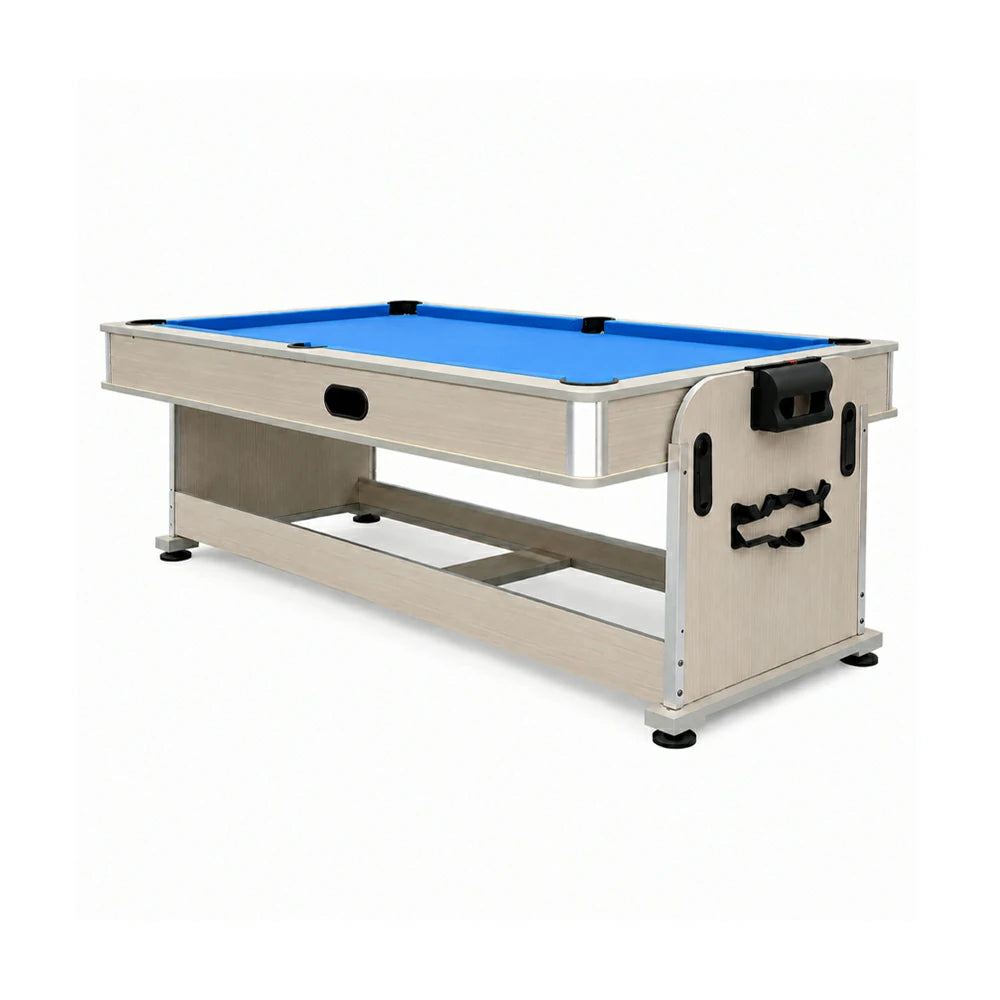 Eeeza 4 In 1 Multi-functional Game Table with Accessories, MDF, 7ft