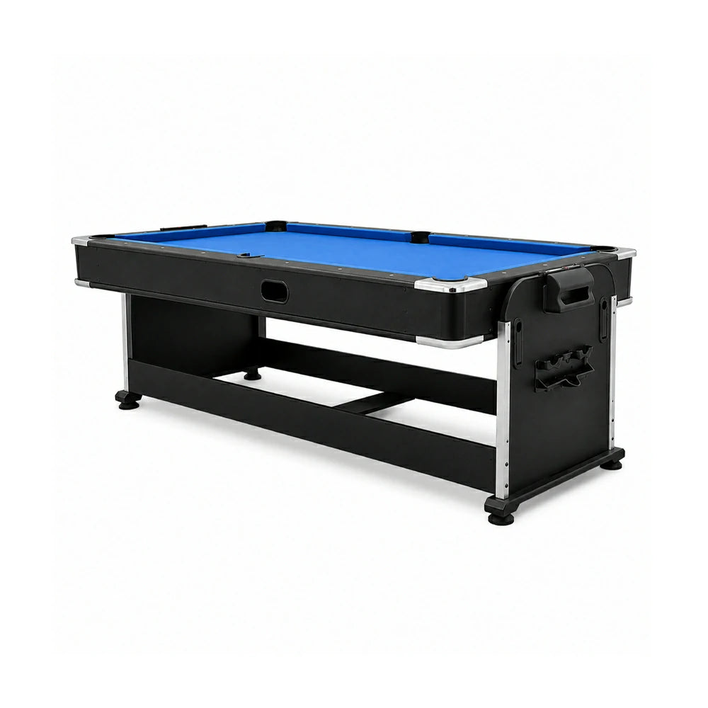 Eeeza 4 In 1 Multi-functional Game Table with Accessories, MDF, 7ft