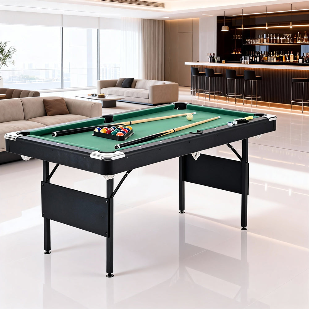 Eeeza 3-in-1 Mini Game Table with Accessories, Velvet Cloth