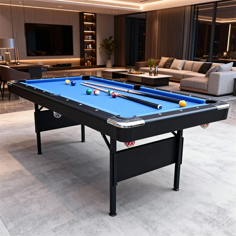 Eeeza 3-in-1 Mini Game Table with Accessories, Velvet Cloth