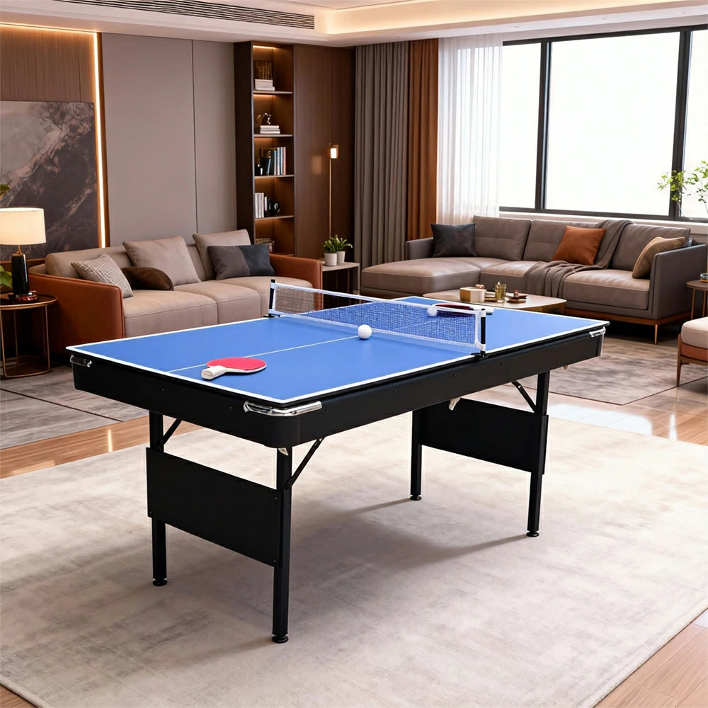 Eeeza 3-in-1 Mini Game Table with Accessories, Velvet Cloth