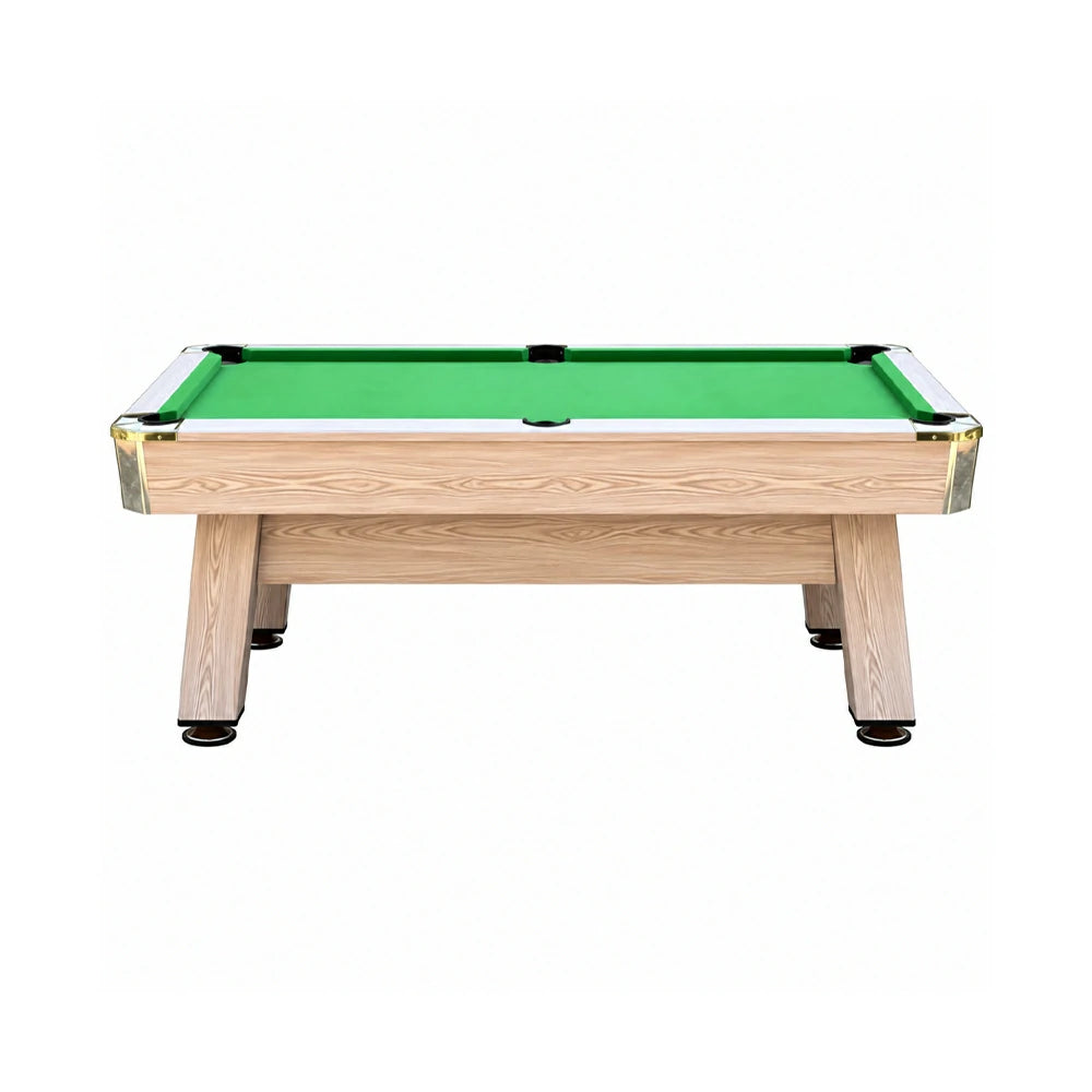 Shenling Billiard Pool Table with Ball Return and Accessories, MDF