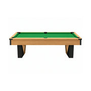 Pool Table with Ball Return and Wool Cloth, Full Accessories, 8ft