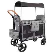 Eeeza Foldable Camping Stroller with Canopy for Outdoor, Oxford Fabric