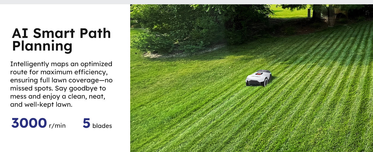 ANTHBOT Genie Series Robot Lawn Mower RTK AI Vision Wireless