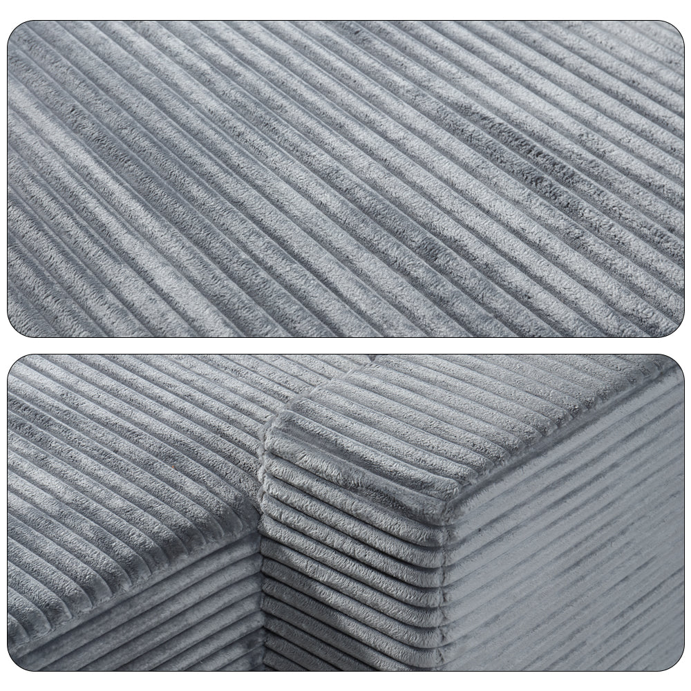 Modular Compression Sofa for Apartment, Modern Minimalist, Tech Fabric