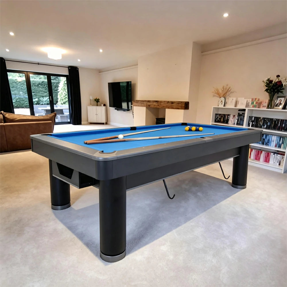 RASSON Iron Man American Pool Table, 9ft