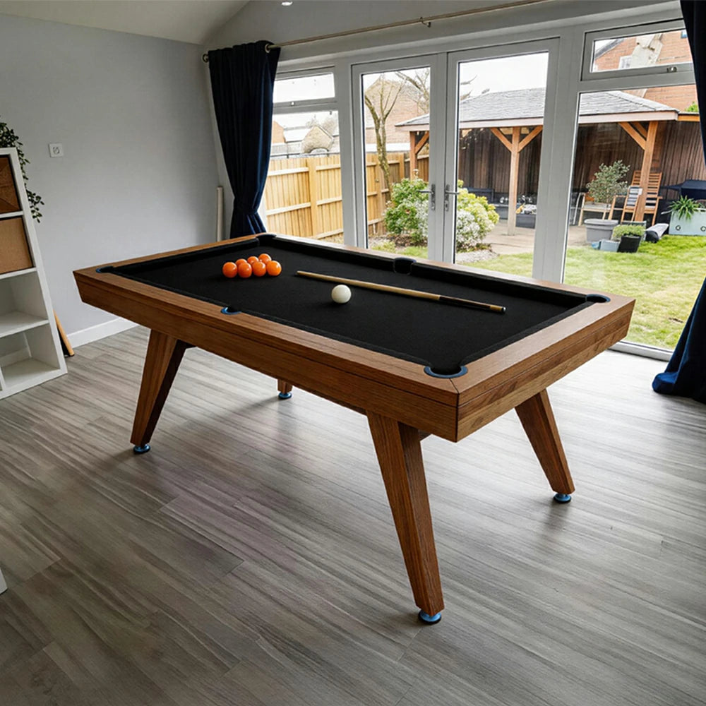 RASSON P1 English Pool Table Convertible to Dining Table, 7ft
