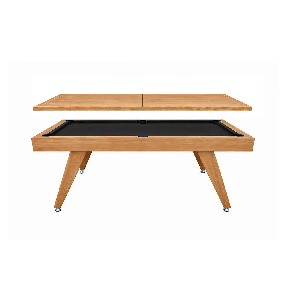 RASSON P1 English Pool Table with Dining-top, 7Ft