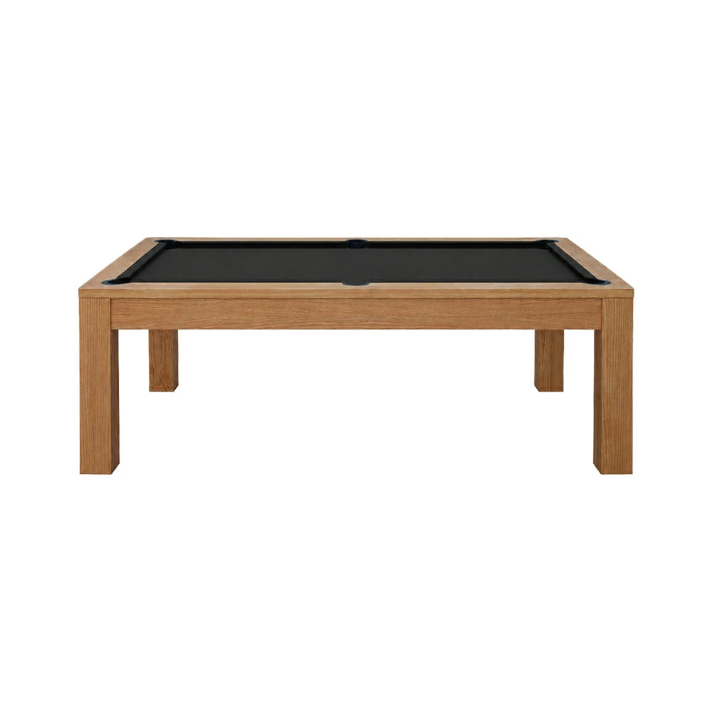 RASSON P4 English Pool Table with Dining Top, Solid Wood, 7ft