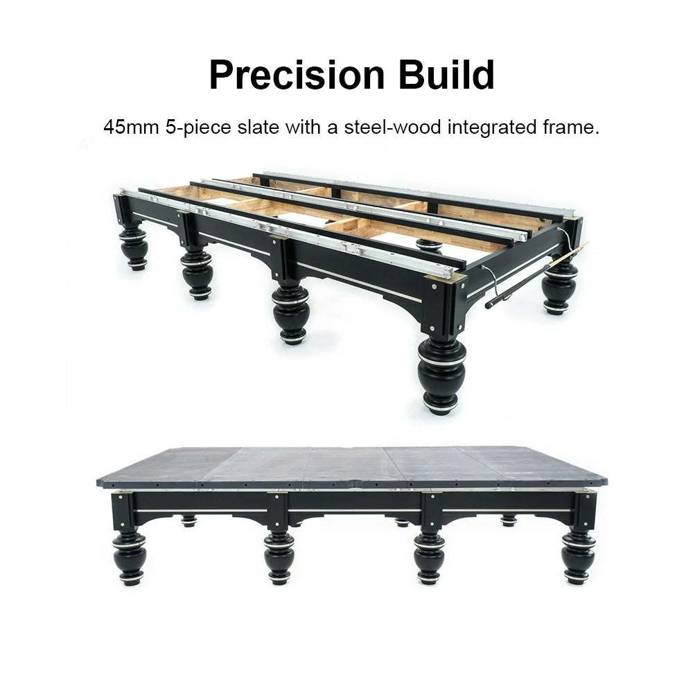 RASSON Strong II Snooker Table, Heating System, 12ft
