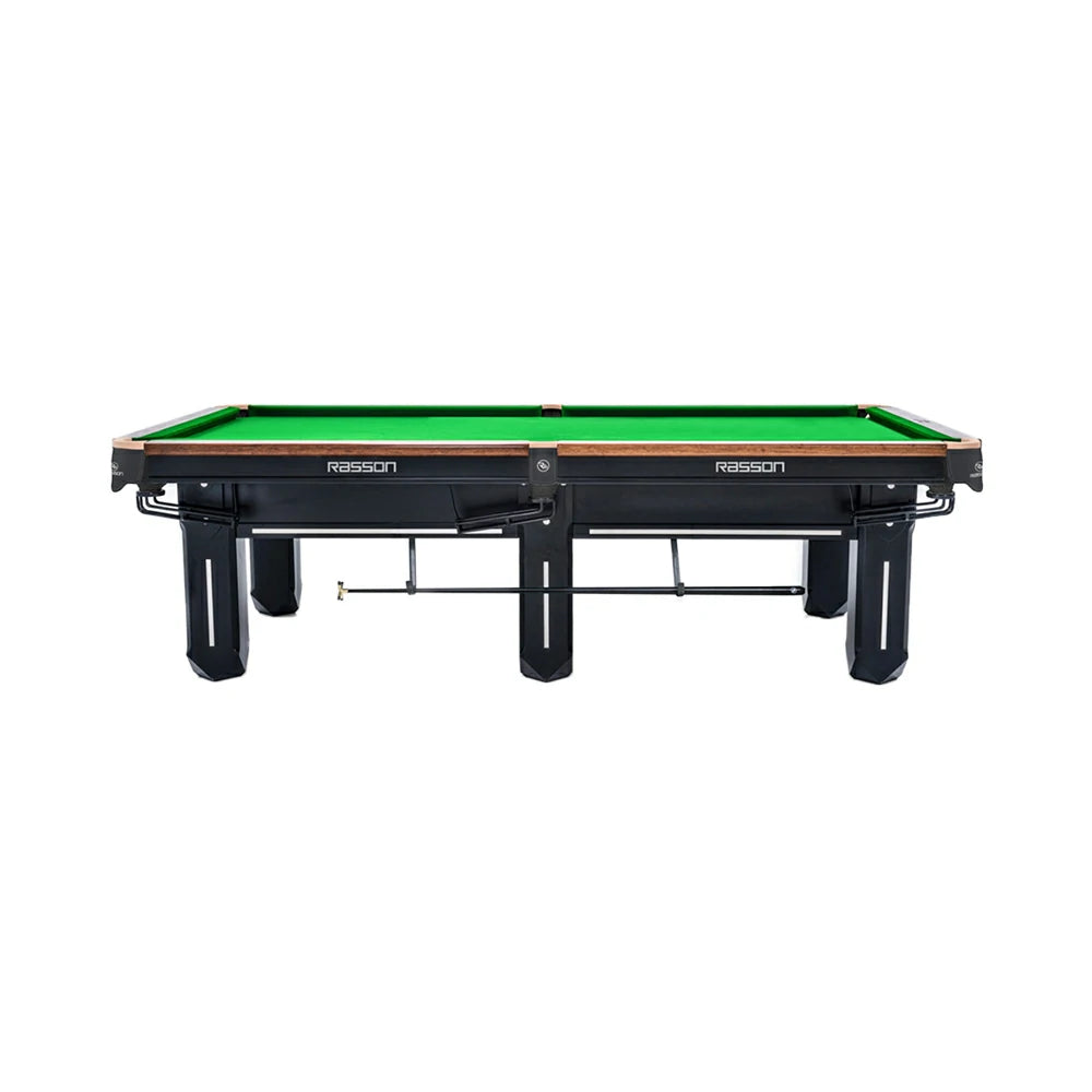 RASSON Sword II Chinese Pool Table, Slate Bed, Steel-Wood Frame, 9ft