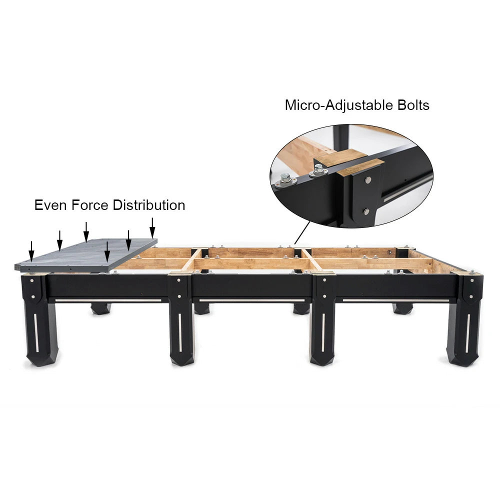 RASSON Sword II Professional Snooker Table, Tournament Ready, 12ft