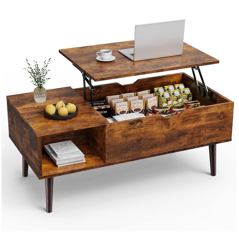 Adjustable Height Lift-top Coffee Table