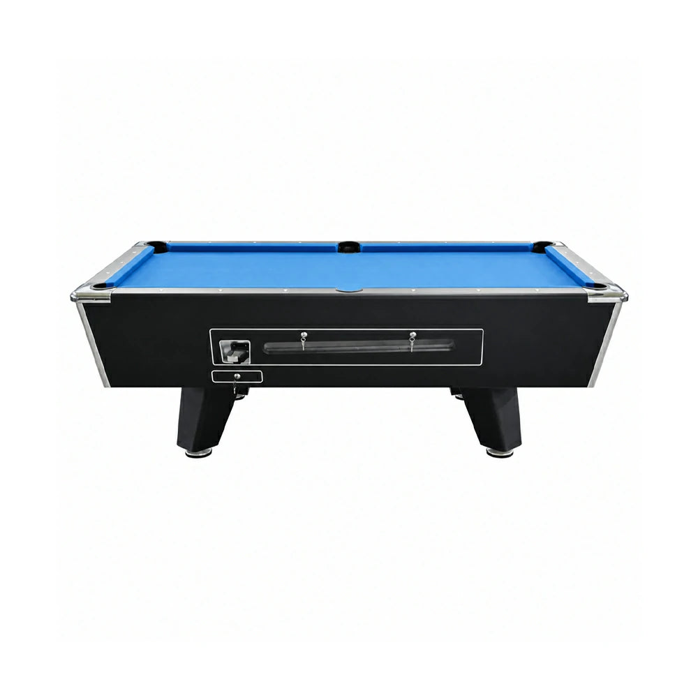 Coin-Operated Billiard Table, Complete with All Accessories, 7FT