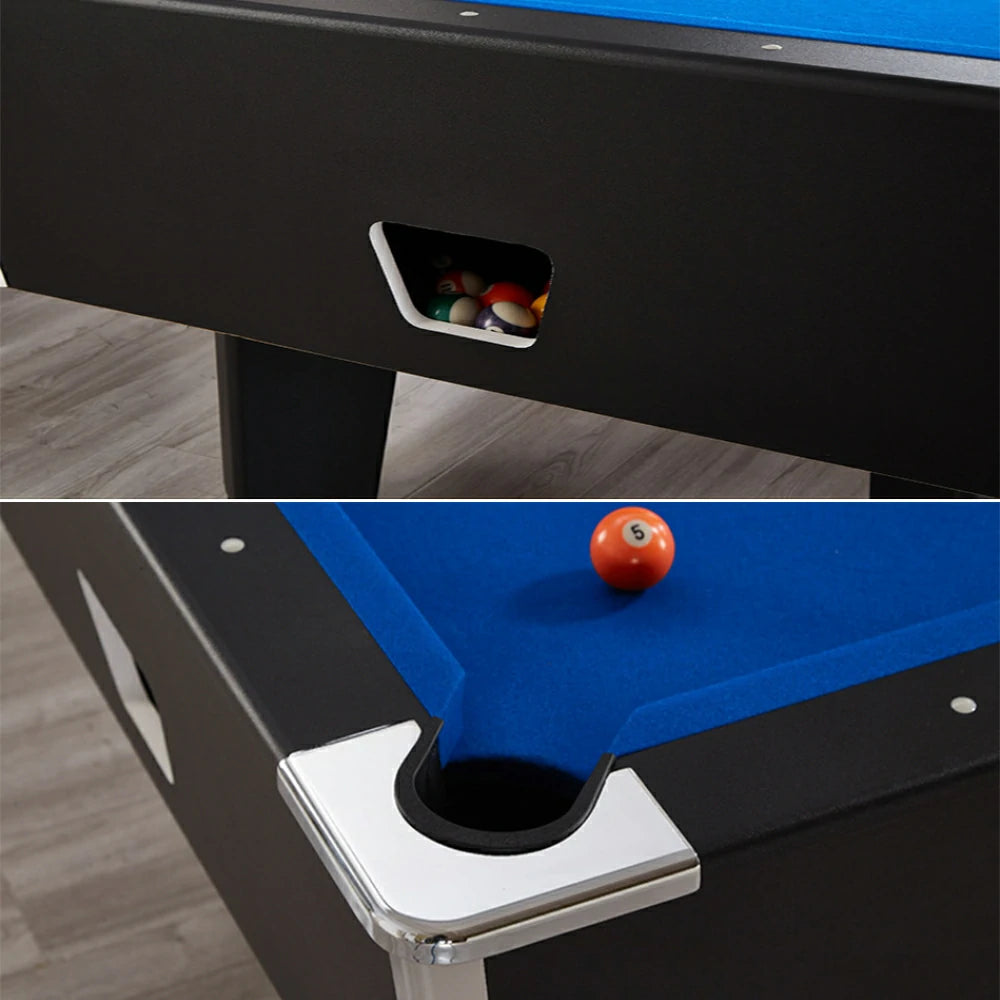Coin-Operated Billiard Table, Complete with All Accessories, 7FT