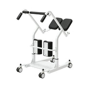 Eeeza HD006 Transfer Stand-up Wheelchair, Steel, 135kg Capacity, White