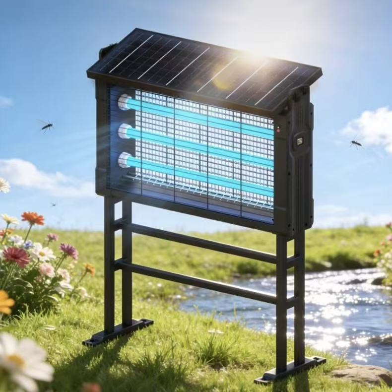 Large Solar Mosquito Killer Lamp for Garden, Waterproof