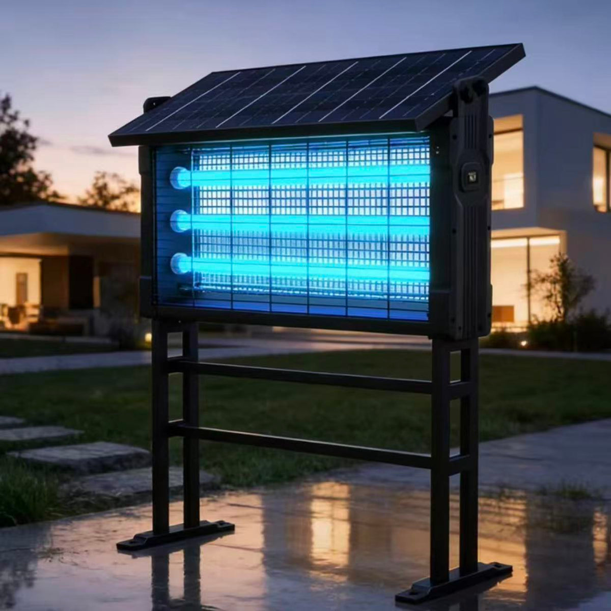Large Solar Mosquito Killer Lamp for Garden, Waterproof