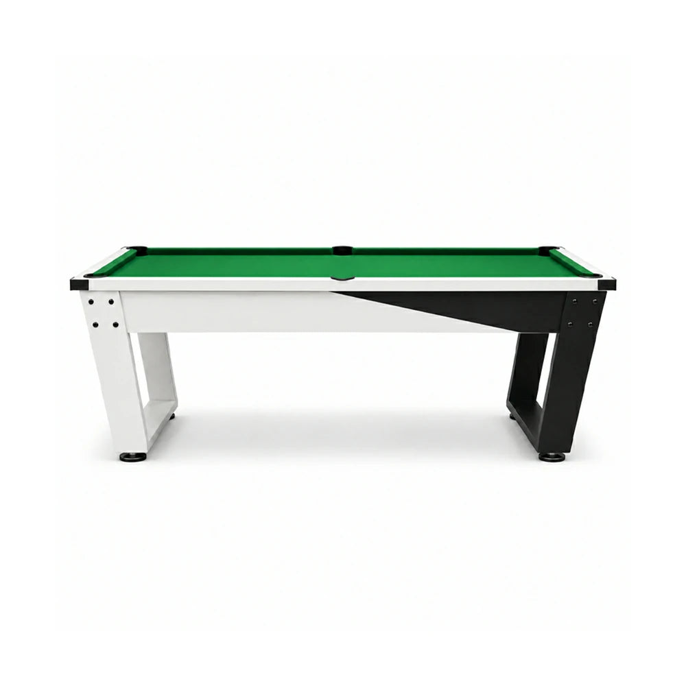 Pool Table with Marble Slate, Iron Legs and Complete Accessories, 8ft