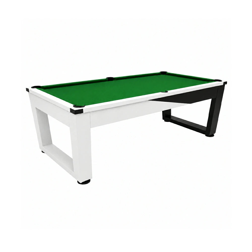 Pool Table with Marble Slate, Iron Legs and Complete Accessories, 8ft