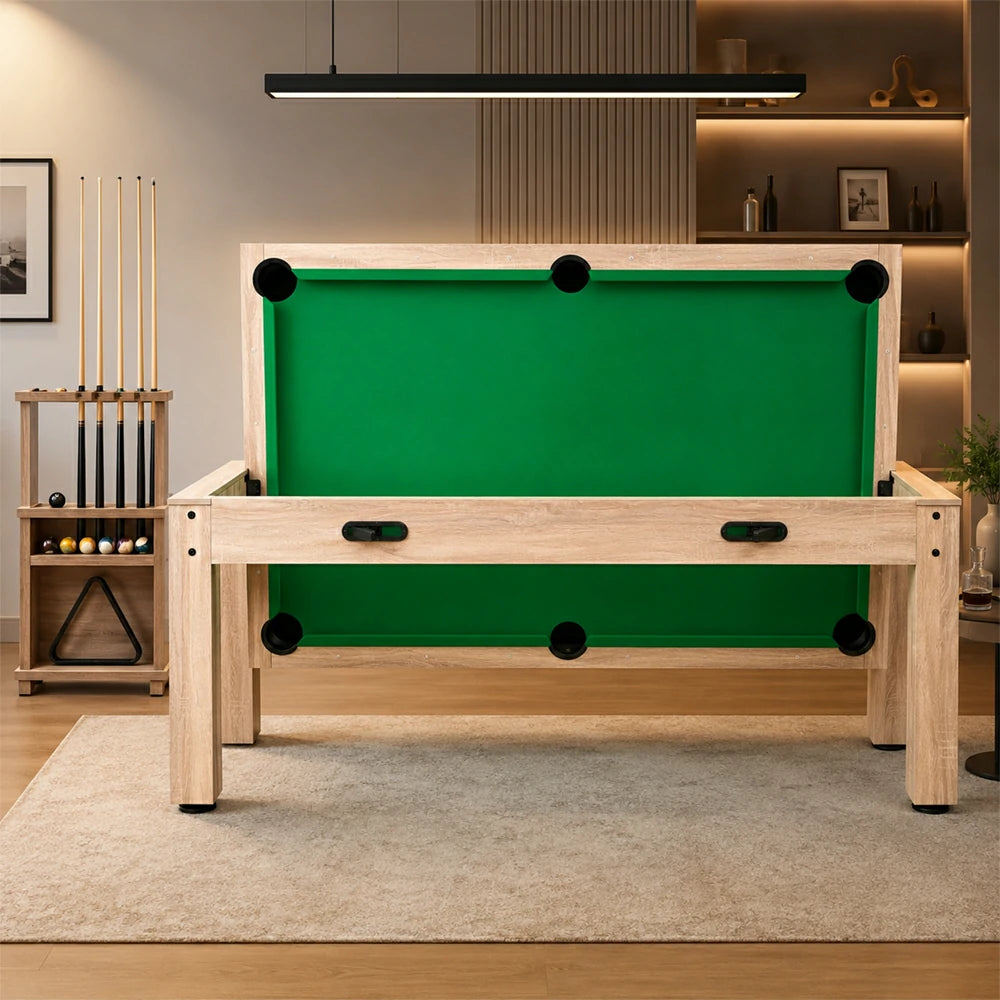 Eeeza 4-in-1 Multi-functional Game Table with Full Accessories, 7ft